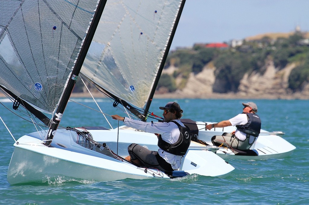 New Zealand Finn Nationals, Takapuna, February 2013 © Richard Gladwell www.photosport.co.nz